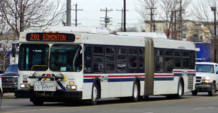 St Albert Transit New Flyer D60LF 812